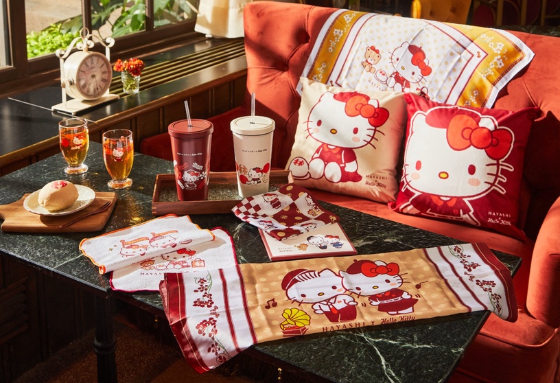 Kitty粉快衝台南!台南林百貨聯名Hello Kitty現身,限定Kitty玻璃杯、環保杯都要收!