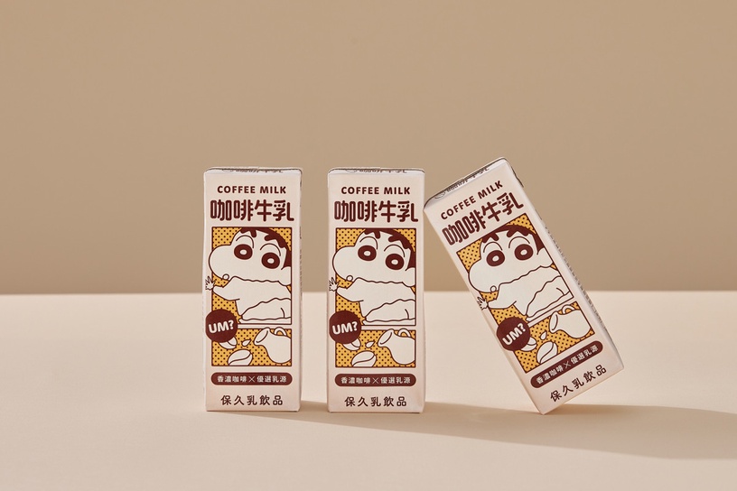 是蠟筆小新牛奶!7-11獨家開賣「蠟筆小新紅茶牛乳、咖啡牛乳」,還有露屁屁小新太萌!