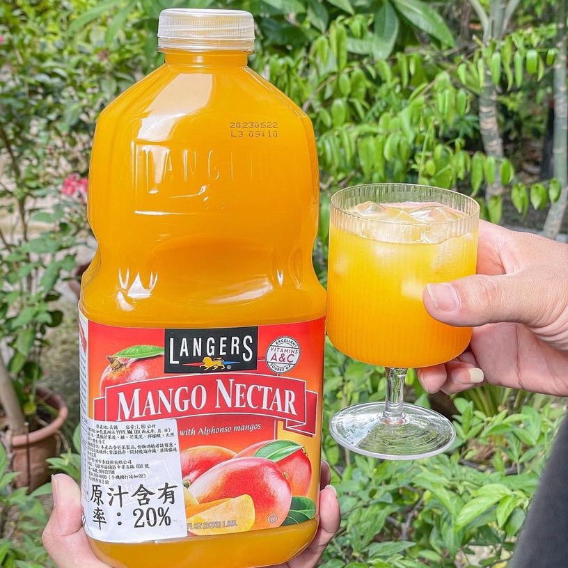 好市多芒果果汁!COSTCO好市多新品「LANGER’S 芒果果汁」上市!濃郁芒果香氣超過癮