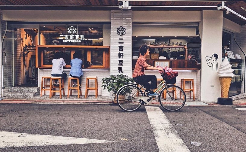 台北特色霜淇淋推薦6:二吉軒豆乳