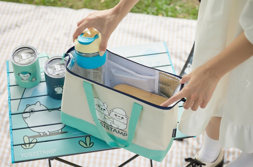 全家「YOSI STAMP」呦嘻兔集點加價購「手提保冷袋」,400點+399元,或是2000點+349元,限量1500組