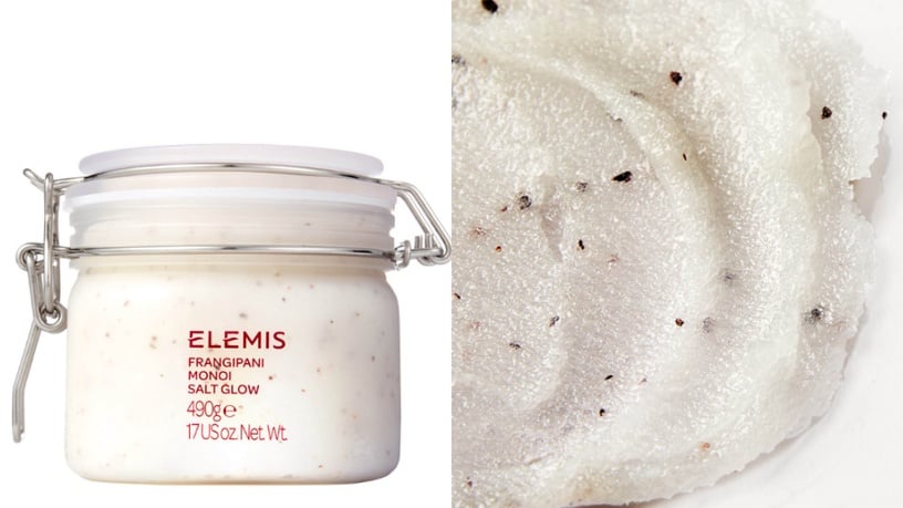 身體去角質推薦21:Elemis 大溪地雞蛋花身體磨砂膏