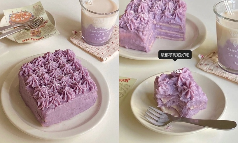 零失敗「低卡甜點食譜」推薦!芋泥吐司蛋糕、青提抹茶布丁塔好吃不胖,這款五分鐘完成