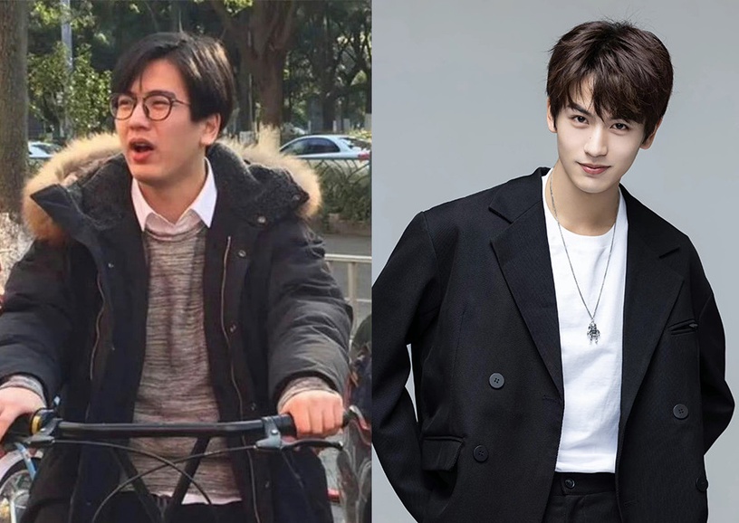 曾經很胖的陸劇男星1:張凌赫 曾胖到200斤