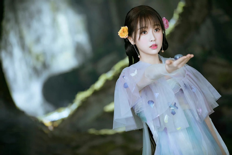 網票選2022古偶女主顏值TOP 5:虞書欣 飾演《蒼蘭訣》小蘭花