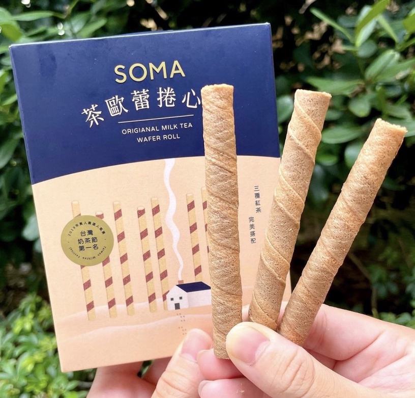 全家必吃新品!全家聯名SOMA推茶歐蕾捲心酥,售價40元