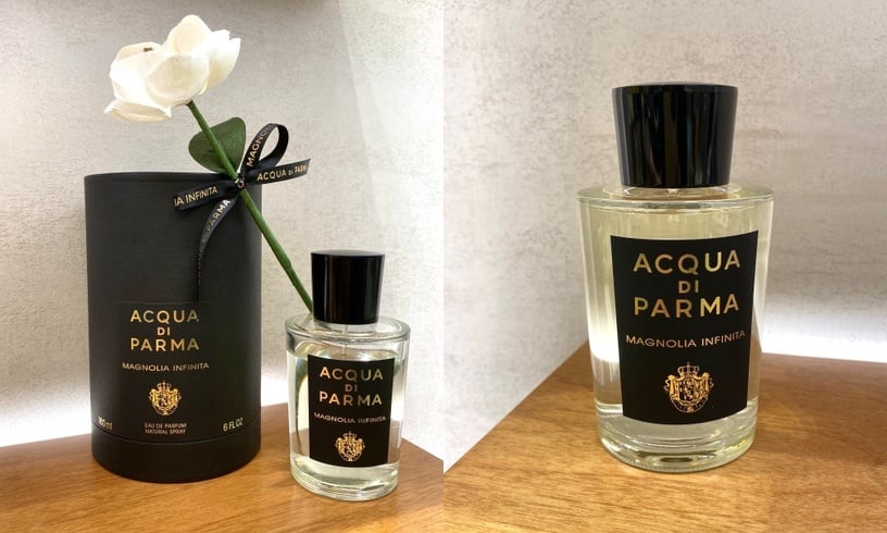 「心動香」香水推薦：Acqua di Parma 無限木蘭淡香精 100ml，NT$8,400