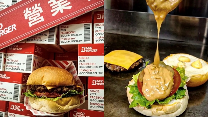 台中必吃漢堡店推薦,吃尛漢堡-STONE X BURGER。