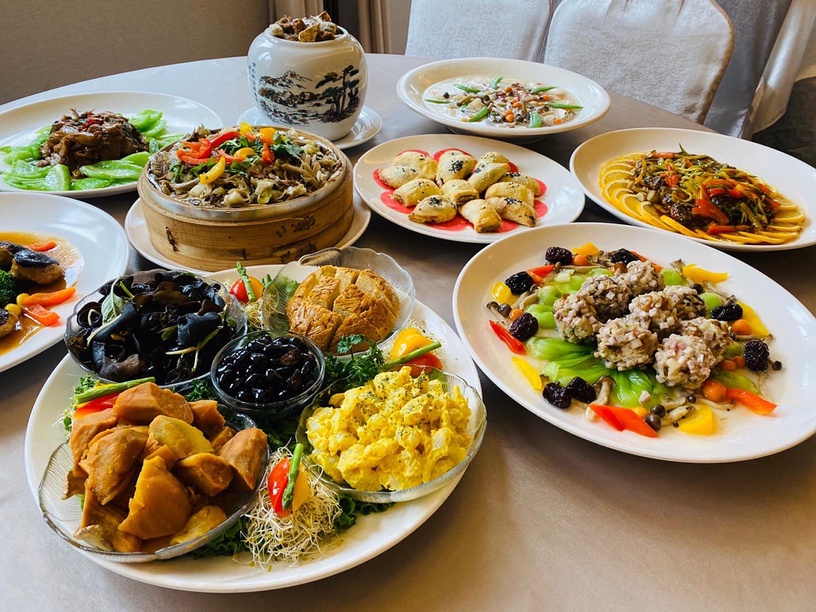 台北素食吃到飽餐廳推薦:春天素食餐廳