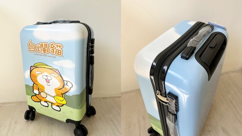 白爛貓來了!小北百貨推「白爛貓滿百加購」聯名活動,超實用行李箱、安全帽可愛必收!