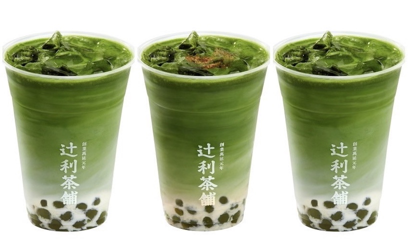 抹茶買一送一!辻利茶舖新品「抹茶京珠拿鐵」開賣,Q彈京珠太讚!買一送一抹茶控快衝