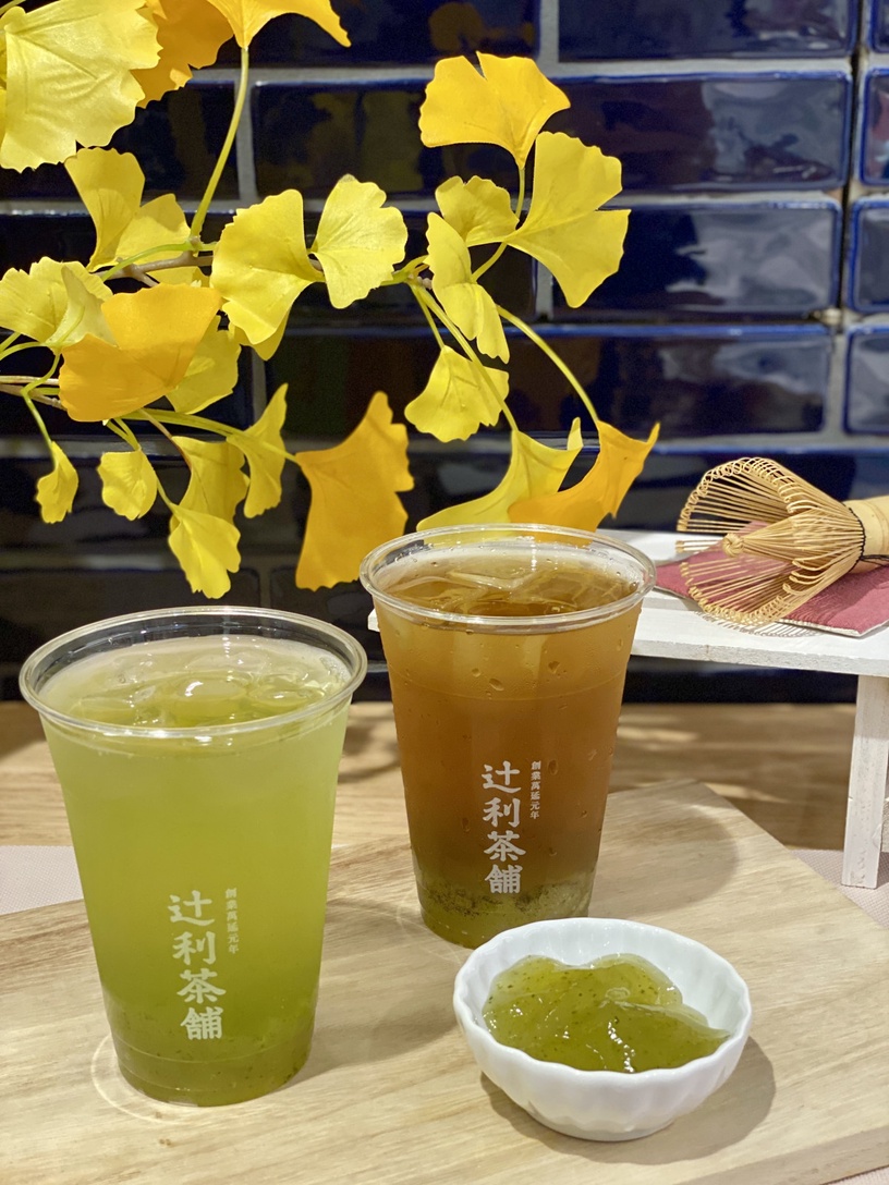 抹茶買一送一!辻利茶舖新品「抹茶京珠拿鐵」開賣,Q彈京珠太讚!買一送一抹茶控快衝