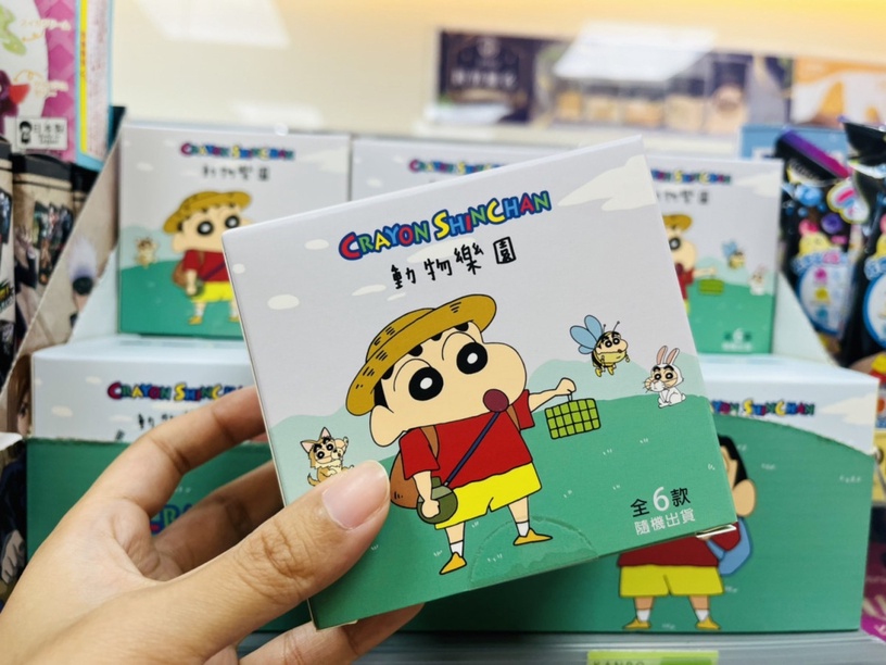 蠟筆小新粉絲快收!全家開賣「蠟筆小新動物盒玩」,小新變貓貓、兔子6造型,再享優惠