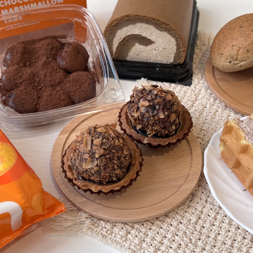 全聯We Sweetx阿華田巧克力棉花糖蛋塔,售價99元