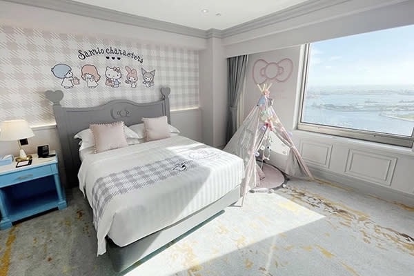 Hello Kitty主題房第二彈!高雄漢來飯店再推8間「三麗鷗主題房」Kitty、蛋黃哥都現身