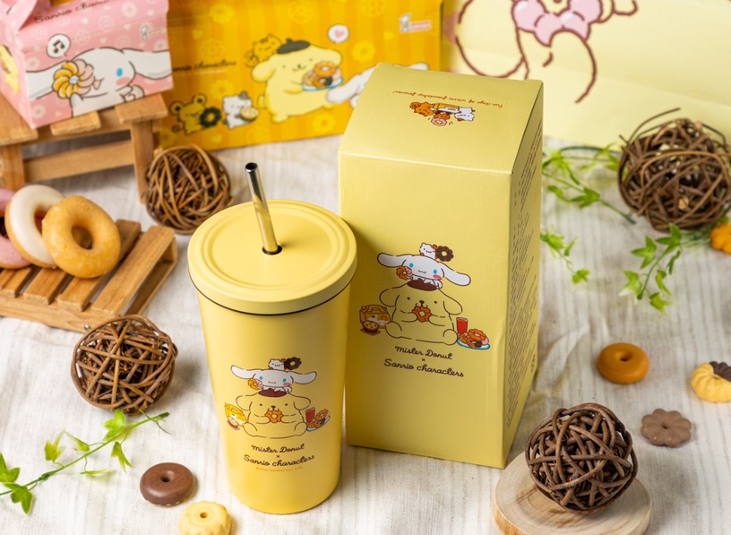 布丁狗變甜甜圈!Mister Donut x三麗鷗推「大耳狗&布丁狗甜甜圈」,再推超萌周邊!