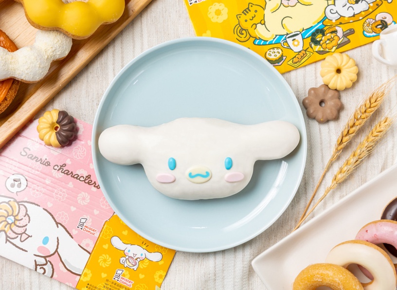 布丁狗變甜甜圈!Mister Donut x三麗鷗推「大耳狗&布丁狗甜甜圈」,再推超萌周邊!