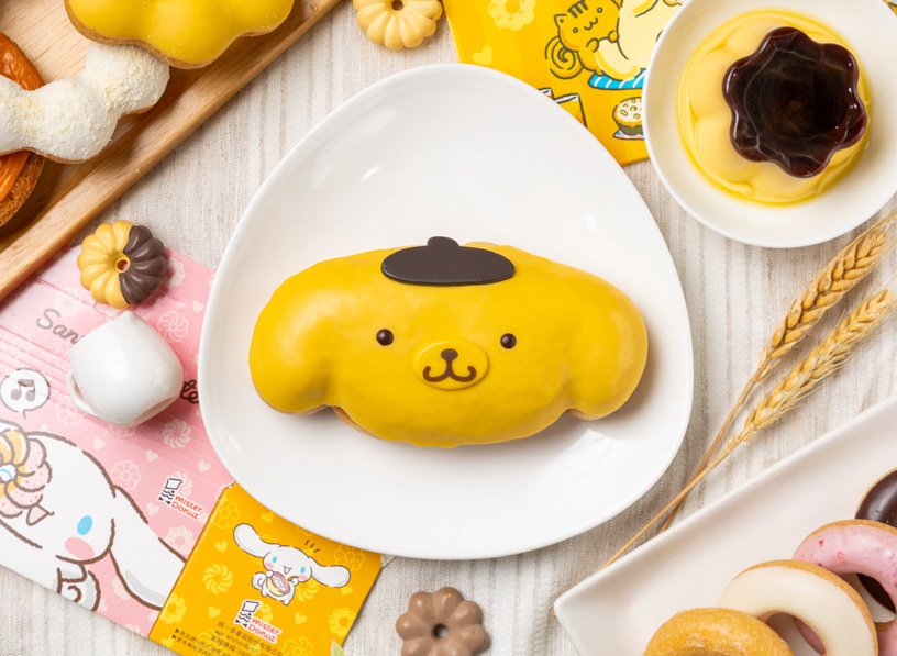 布丁狗變甜甜圈!Mister Donut x三麗鷗推「大耳狗&布丁狗甜甜圈」,再推超萌周邊!