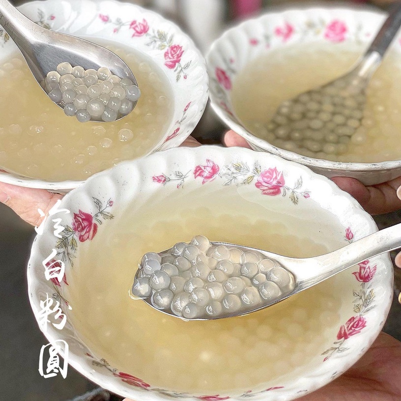 宜蘭小吃推薦7:冷白粉圓