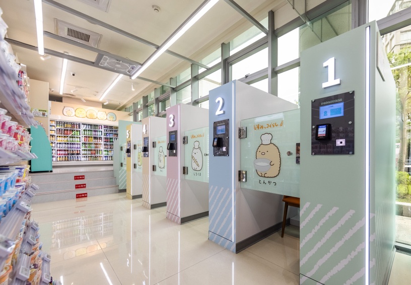 7-11「X-STORE 6」特色2:角落小夥伴聯名設計、個人化包廂