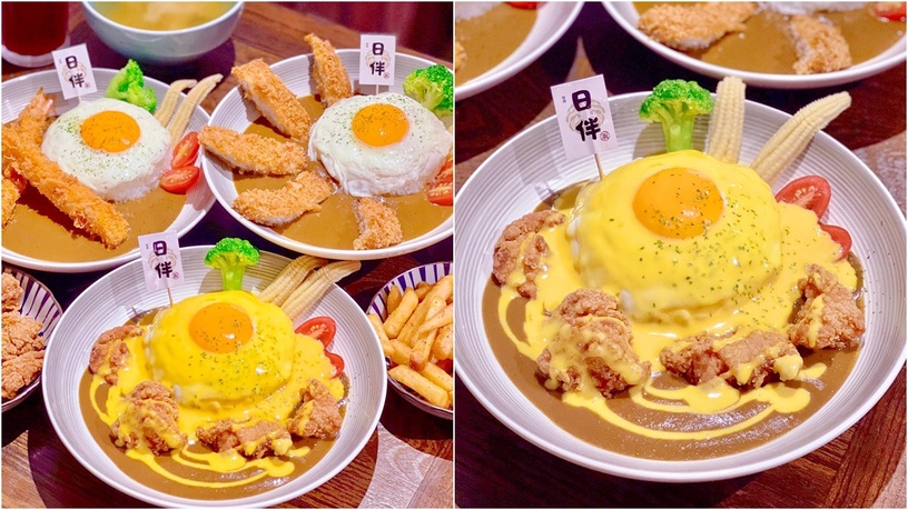 台中咖哩推薦2:台中勤美|日伴洋食