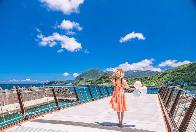 基隆景點推薦:望海巷跨海單車道