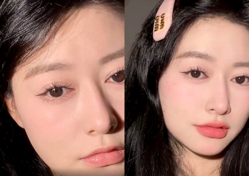 初秋「無眼影眼妝」教學!眼妝乾淨純欲、顯嫩氛圍感太美,不用畫眼影一樣放大眼型