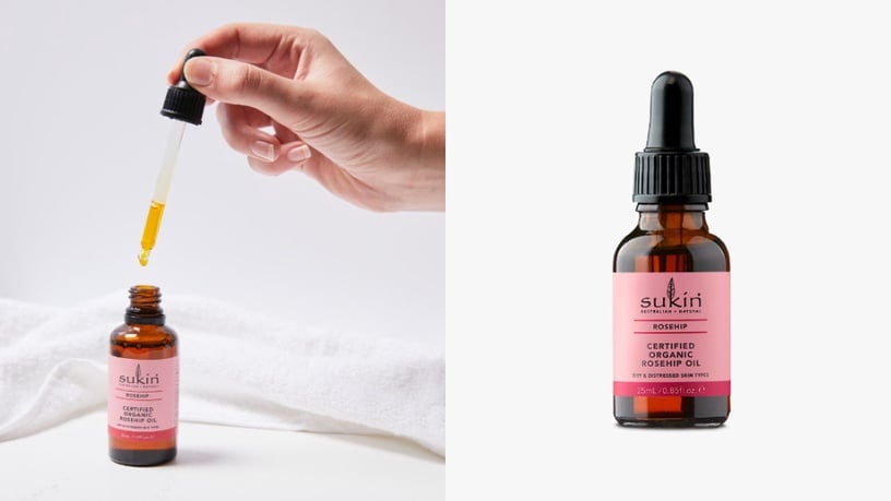 美容油推薦17:Sukin 有機認證玫瑰果油