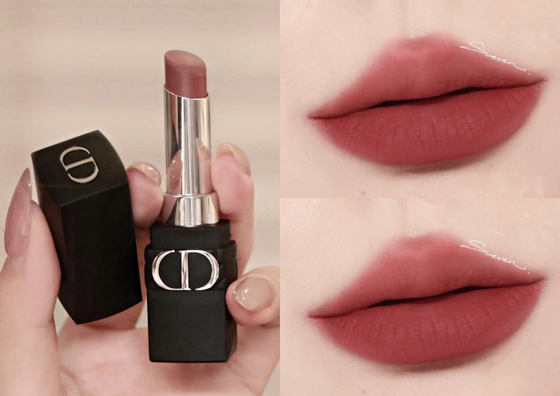 秋冬偽素顏、裸妝唇彩新品推薦:DIOR 超完美持久唇膏 #558,NT1,450