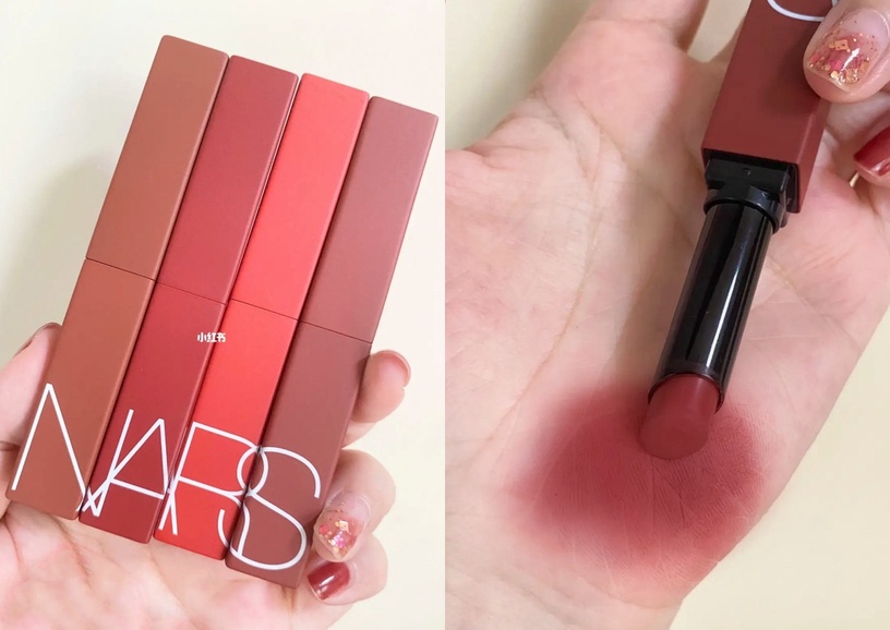 秋冬偽素顏、裸妝唇彩新品推薦:NARS 特霧絲柔持色唇膏 #102,NT1,100