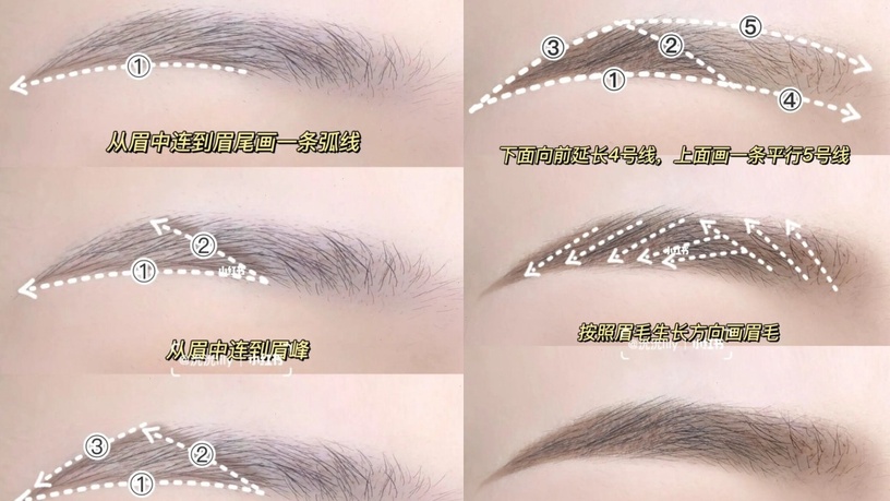 新手不出錯「三角形眉毛畫法」!這樣畫眉鋒、眉尾最顯臉小,還能自帶高級毛流感
