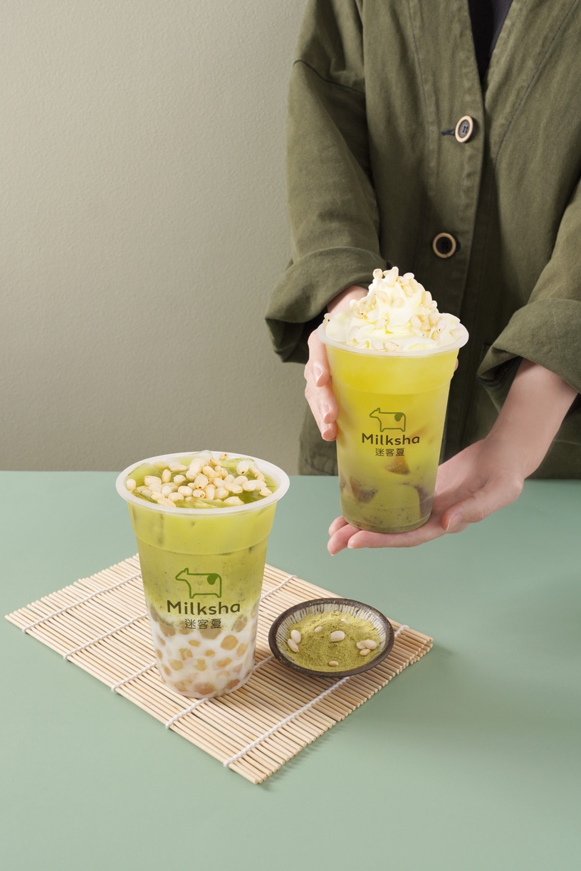 迷客夏抹茶新品「一抹青」、「白玉町」9/28開賣!