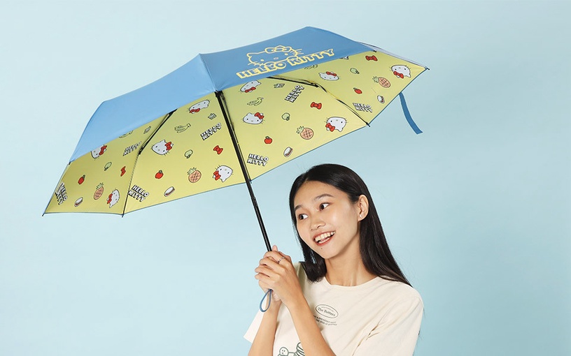 Kitty粉快收!momo購「Hello Kitty」集點加價購,Kitty摺疊傘、Kitty口金包一元起入手