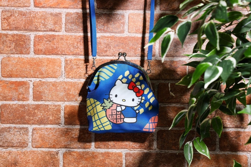momo購物「Hello Kitty」集點加價購 復古斜背口金包