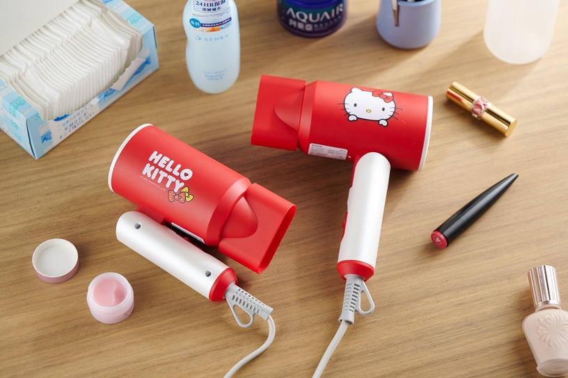全聯「Hello Kitty生活小物」積分:陶瓷負離子摺疊吹風機