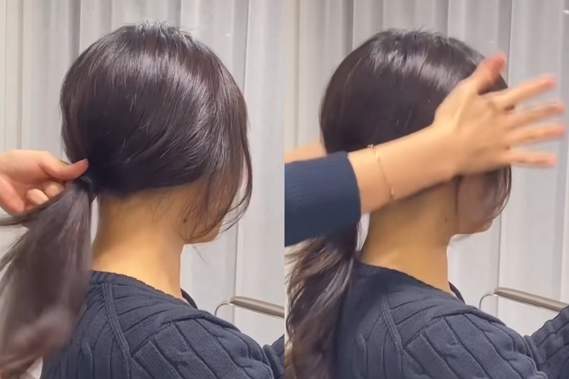 韓系低馬尾怎麼綁不老氣?髮型師馬尾綁法技巧,綁髮前多一步馬尾不扁塌、更修飾臉型