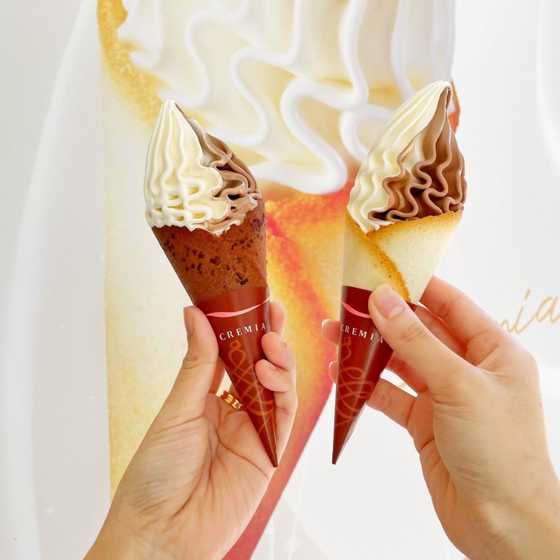 台中人開吃！日本Cremia冰淇淋快閃台中，原味、巧克力加碼綜合口味冰淇淋「這天」開吃