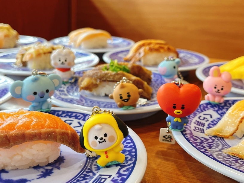 BT21現身藏壽司!藏壽司「BT21扭蛋」18款限定登場,超萌吊飾、磁鐵「這天」開扭!