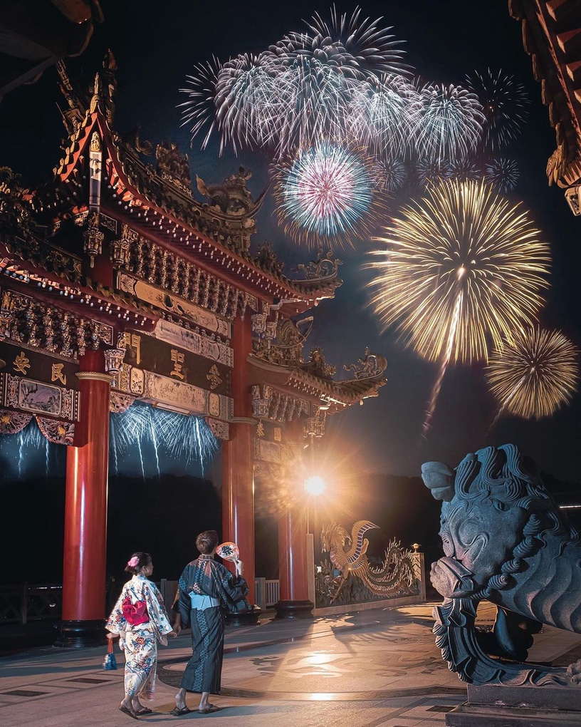 2022日月潭花火節10/22閃亮登場!超過300秒煙火點亮日月潭夜空+無人機展演,美翻!