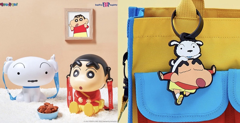 蠟筆小新變身存錢筒 31冰淇淋ｘ蠟筆小新聯名 小白存錢筒 拖鞋萌翻 限定冰淇淋必吃 Beauty美人圈