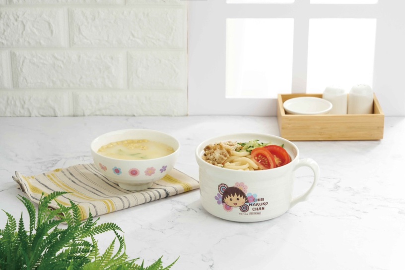 SOGO週年慶「櫻桃小丸子」來店禮「兩用陶瓷湯碗組」 兌換時間:11/14~11/15