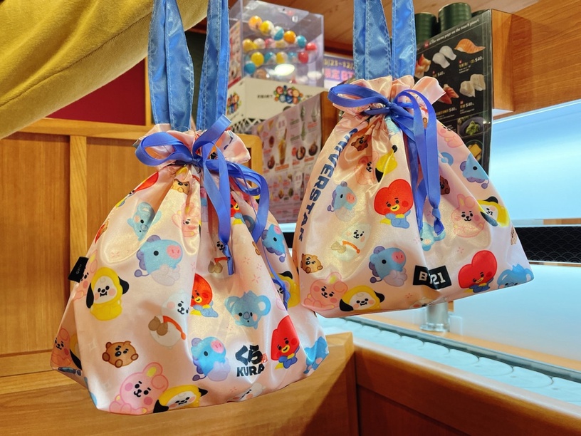BT21粉衝藏壽司!藏壽司BT21集點活動,玻璃杯、造型抱枕不用抽免費送,加打卡店必朝聖