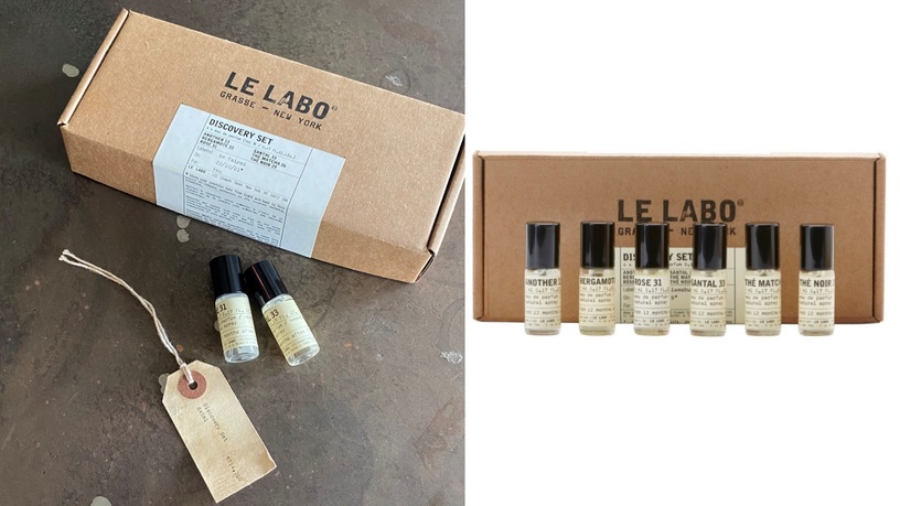 探險收藏淡香精組合套裝,6x5ml / 4,200元。
