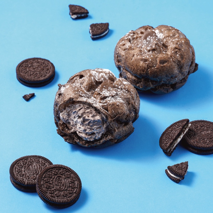 巧克力控開吃!beard papa’s聯名OREO推巧克力餅乾泡芙,OREO+香草內餡「這天」開賣