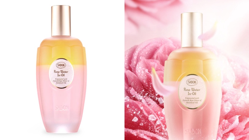 高人氣化妝水新品推薦5:Sabon 大馬士革玫瑰有機光燦活膚水
