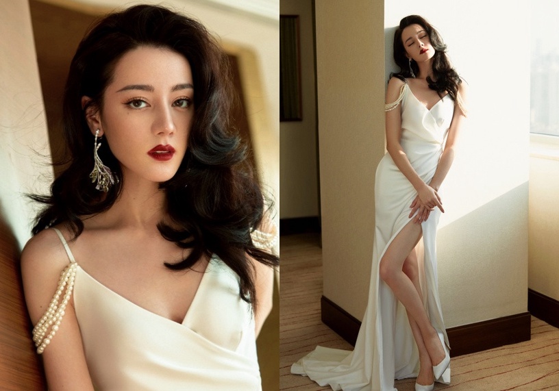 8位女星「白色禮服」造型!迪麗熱巴褲裝超俐落,趙露思、楊冪禮服氣質又吸精