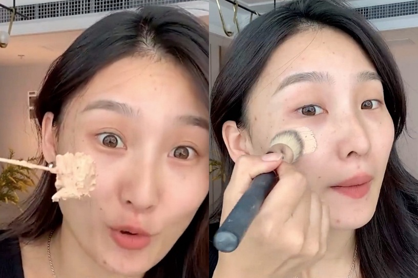 超紅「粉底打發」技巧是什麼?粉底打成奶霜狀更輕盈,奶油妝感絕美服貼、持久度大增