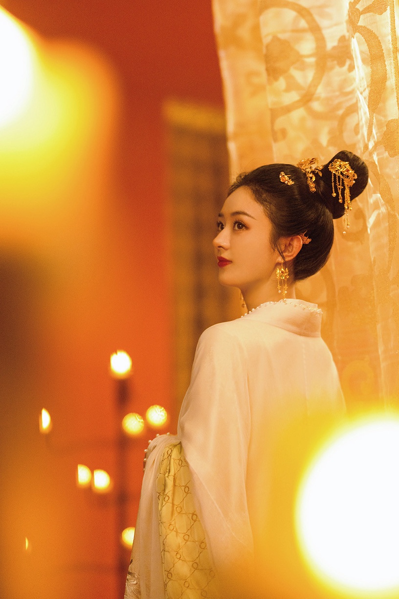 9位陸劇女星「最新古裝造型」!趙麗穎貴氣,白鹿紅衣夢回《周生如故》,吳謹言像仙女