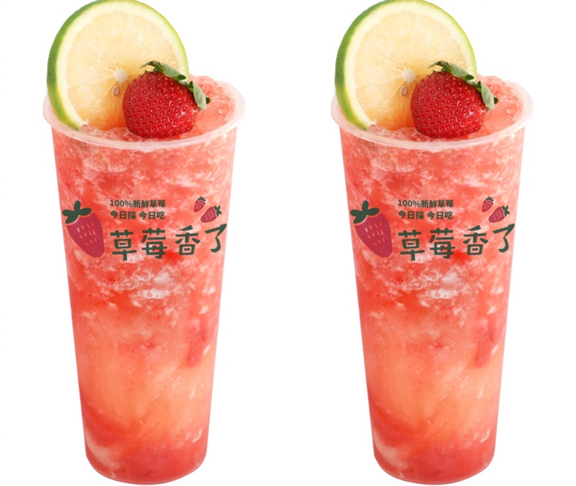 大苑子草莓季!大苑子草莓手搖 「莓好時光」、「莓好花漾」限店回歸,香甜草莓必喝