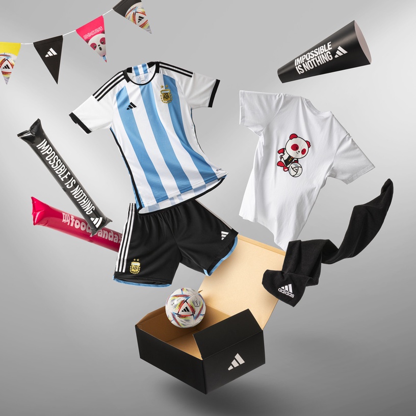 2022世足賽餐飲優惠:foodpanda x adidas 世足派對箱